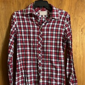 Banana Republic plaid shirt